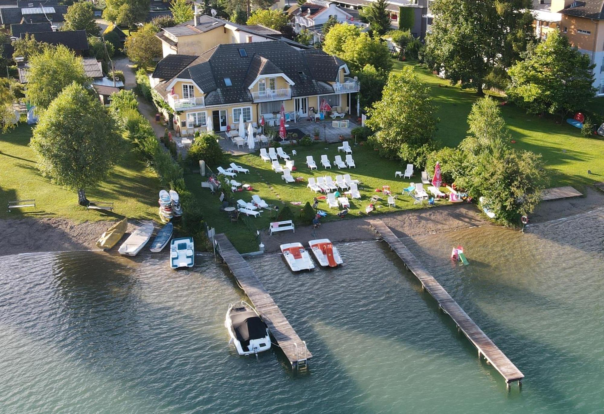 Seevilla Wochinz Faak am See Kültér fotó
